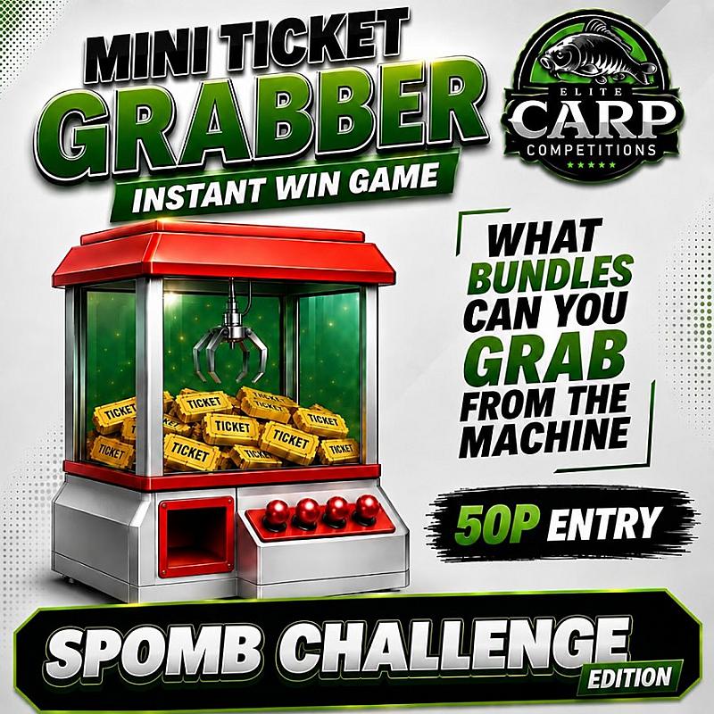 MINI TICKET GRABBER INSTANT WIN GAME SPOMB CHALLENGE EDITION RWS