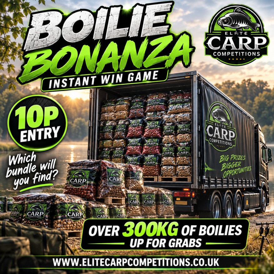 BOILIE BONANZA YOU CHOOSE YOUR BOILIES INSTANT WIN GAME + END DRAW#3