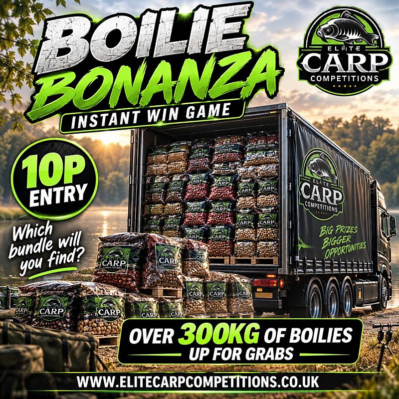 BOILIE BONANZA YOU CHOOSE YOUR BOILIES INSTANT WIN GAME + END DRAW#3