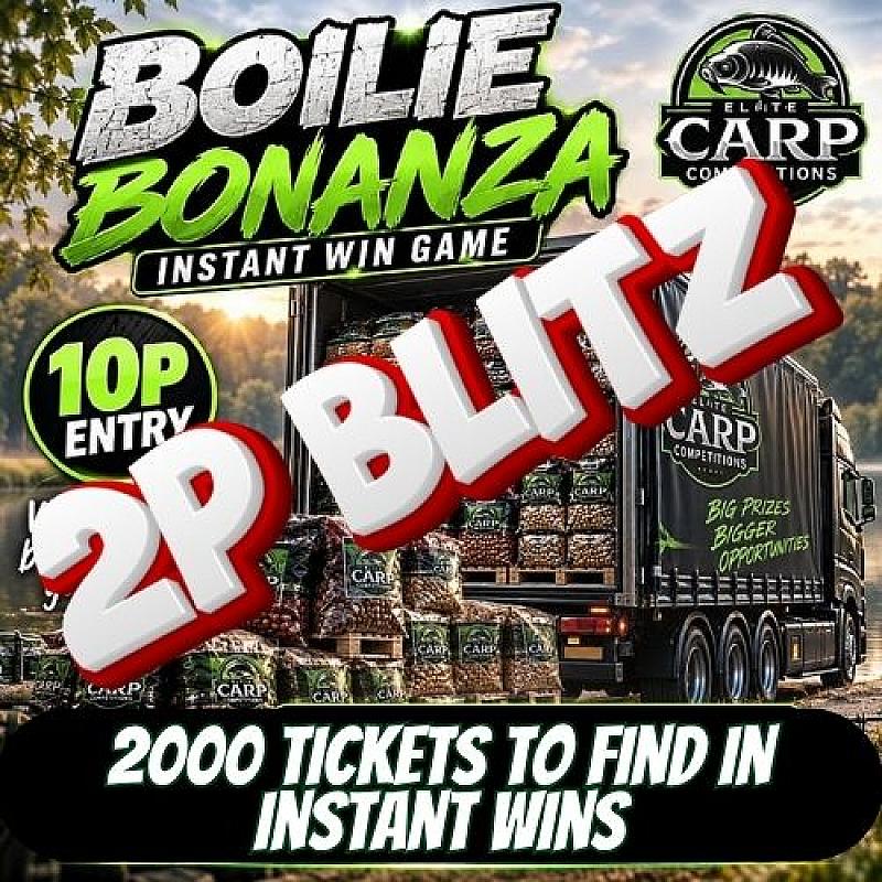2p BLITZ BOILIE BONANZA INSTANT WIN TICKET BLITZ GAME #2225