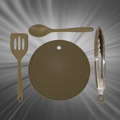 YOU WIN A TRAKKER AMMOLITE SILICONE UTENSILS SET OR £14 CASH 