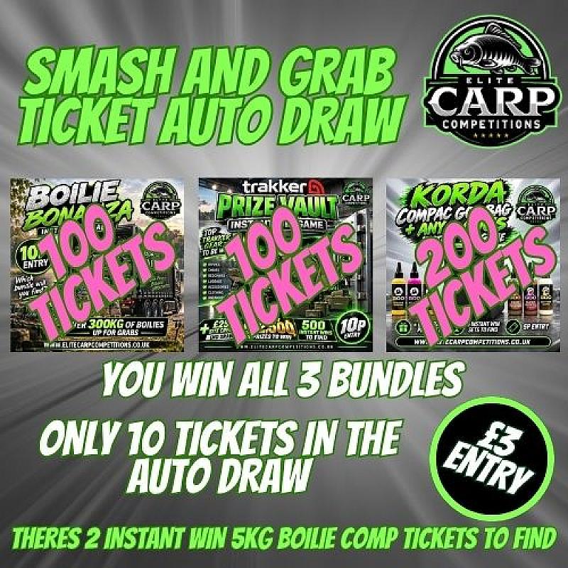 SMASH AND GRAB PICK YOUR WIN TICKET AUTO DRAW#HJ3