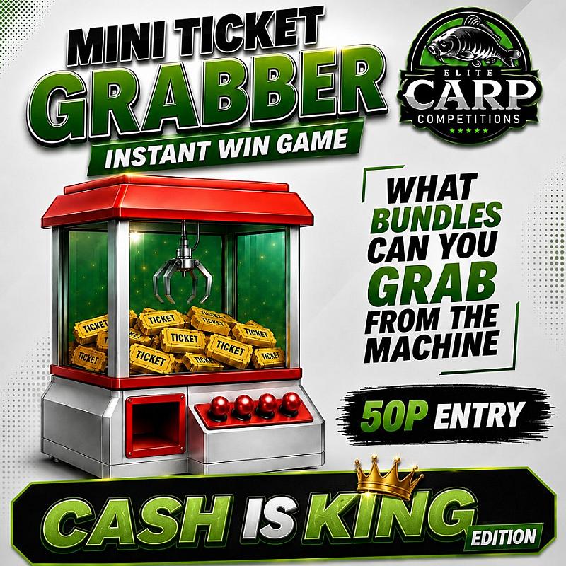 MINI TICKET GRABBER INSTANT WIN GAME CASH IS KING EDITION AQ3