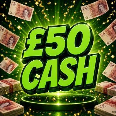YOU WIN £50 TAX FREE CASH