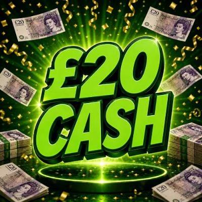 YOU WIN £20 TAX FREE CASH