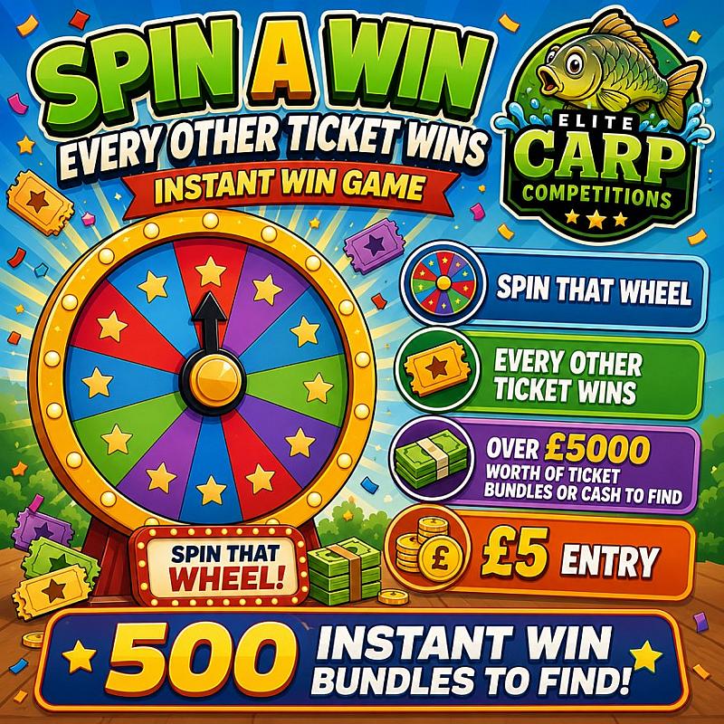 SPIN A WIN EVERY OTHER TICKET WINS CASH OR TICKET BUNDLE GAME#2