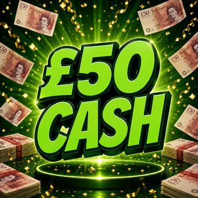 YOU WIN £50 TAX FREE CASH