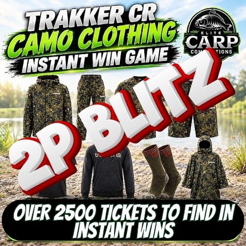 2p BLITZ TRAKKER CR CLOTHING INSTANT WIN TICKET BLITZ GAME #WW4