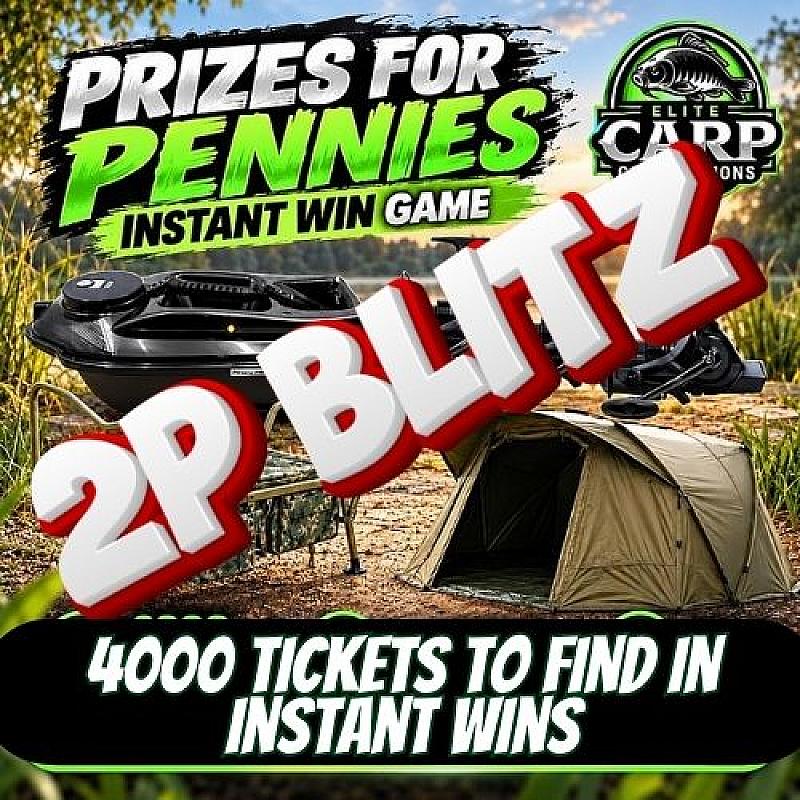 2p BLITZ PRIZES FOR PENNIES INSTANT WIN TICKET BLITZ GAME #499
