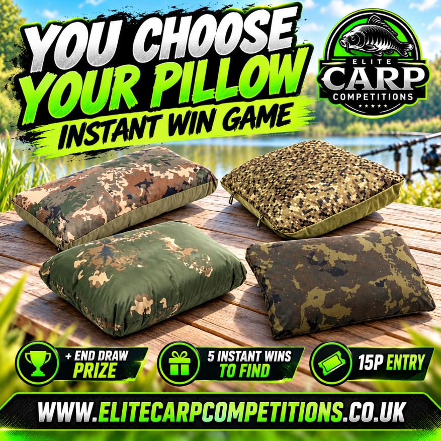 YOU CHOOSE YOUR PILLOW INSTANT WIN GAME + END DRAW#2