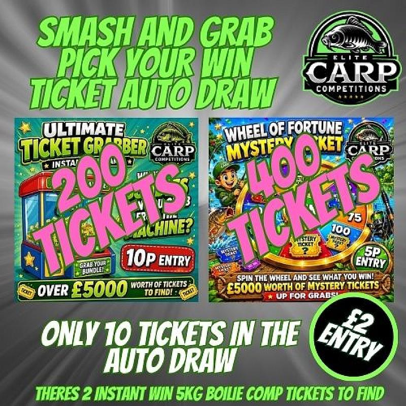 SMASH AND GRAB PICK YOUR WIN TICKET AUTO DRAW#EE1