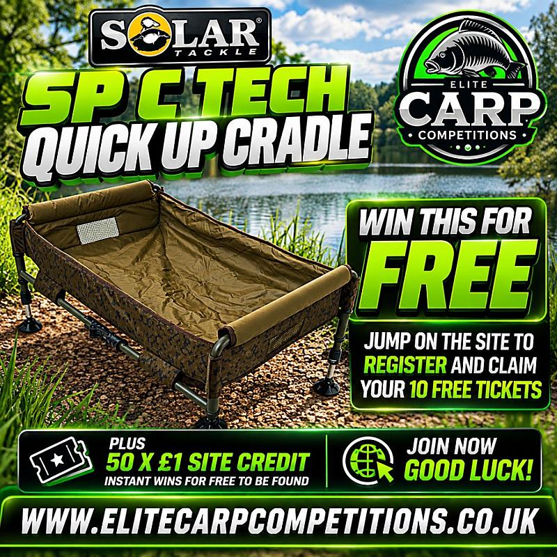 SOLAR SP C TECH QUICK UP CRADLE + INSTANT WIN SITE CREDIT