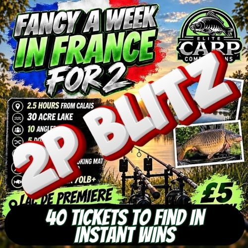 2p BLITZ FANCY A WEEK IN FRANCE INSTANT WIN TICKET BLITZ GAME FRA