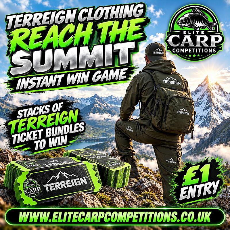 TERREIGN CLOTHING REACH THE SUMMIT INSTANT WIN TICKET BUNDLE GAME