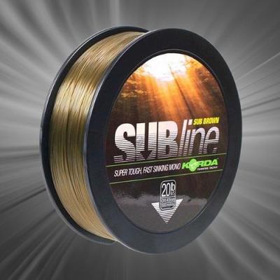 YOU WIN A KORDA SUBLIME BROWN ULTRA TOUGH SINKING MONO OR £18 CASH 