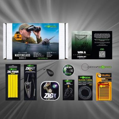 YOU WIN A KORDA ZIG KIT BUNDLE OR £36 CASH 