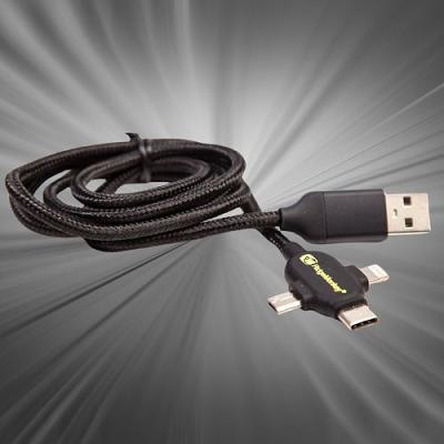 YOU WIN A RIDGE MONKEY USB-A TO MULTI OUT CABLE 2M OR £12 SITE CREDIT