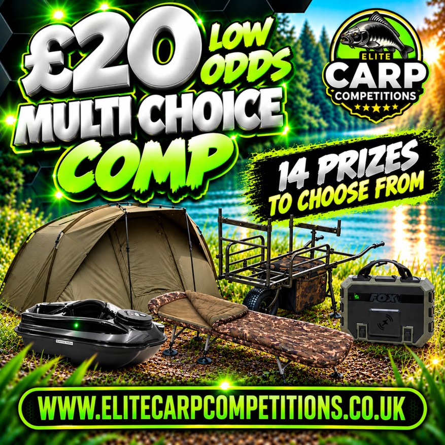 PICK YOUR WIN LOW ODDS £20 MULTI CHOICE COMP
