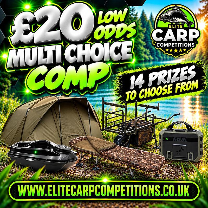 PICK YOUR WIN LOW ODDS £20 MULTI CHOICE COMP