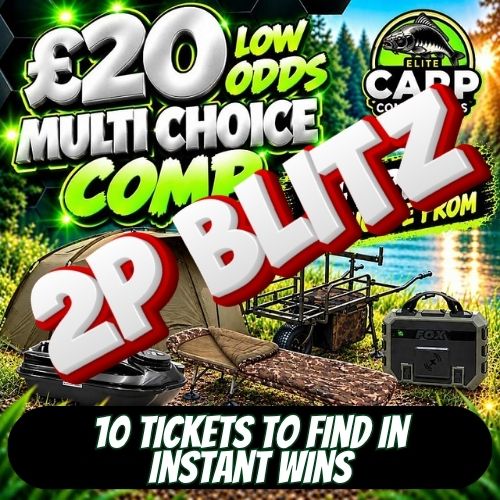 2p BLITZ £20 MULTI CHOICE INSTANT WIN TICKET BLITZ GAME RRF