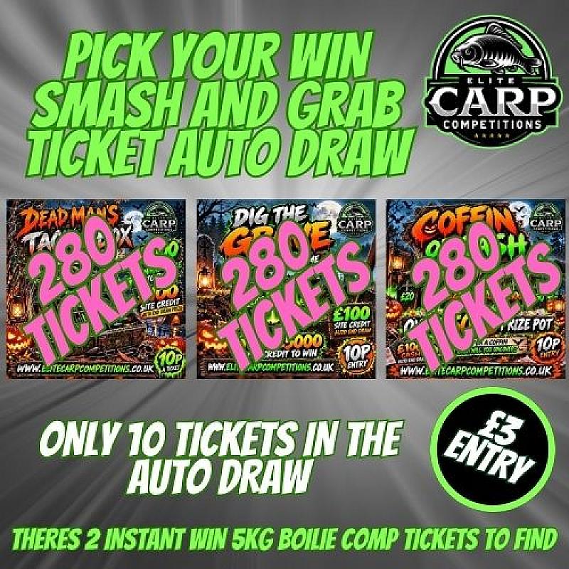 SMASH AND GRAB PICK YOUR WIN TICKET AUTO DRAW#AZ7