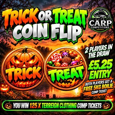 TRICK OR TREAT COIN FLIP GAME (TERREIGN CLOTHING COMP) B4
