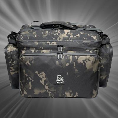 YOU WIN A CARP LIFE ECLIPSE CAMO SESSION CARRYALL OR £65 CASH