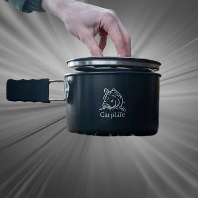 YOU WIN A CARP LIFE NIGHT FORGE SAUCEPAN OR £18 CASH