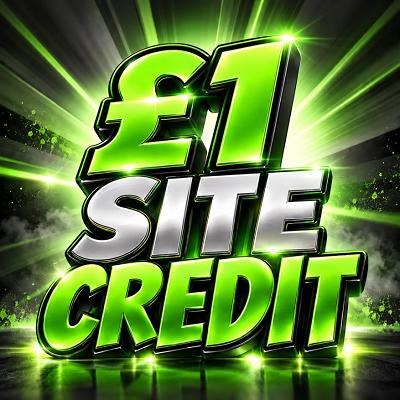 YOU WIN £1 SITE CREDIT