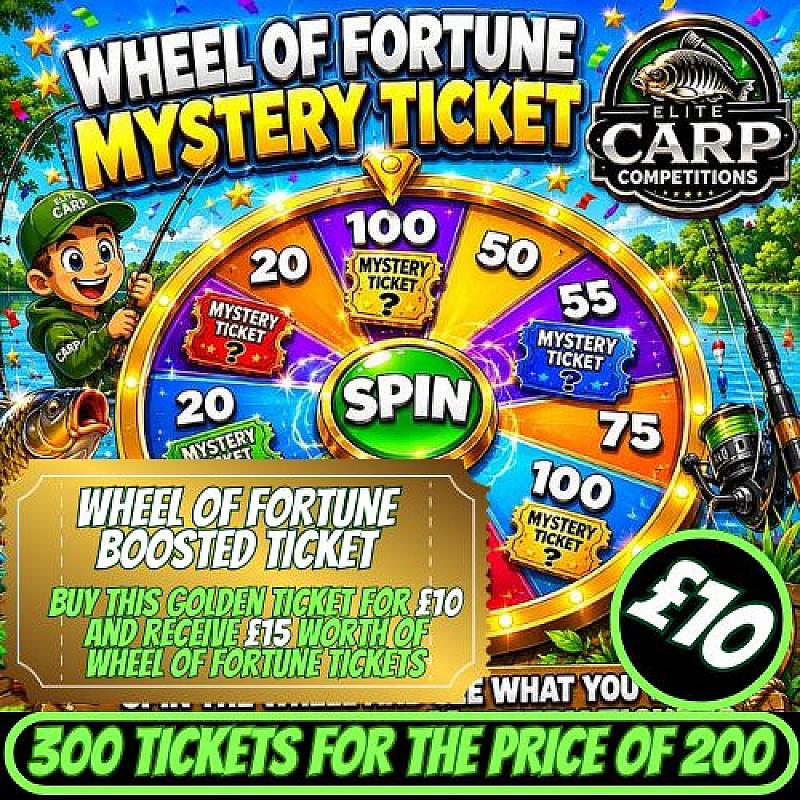 WHEEL OF FORTUNE GOLDEN TICKET #DRT