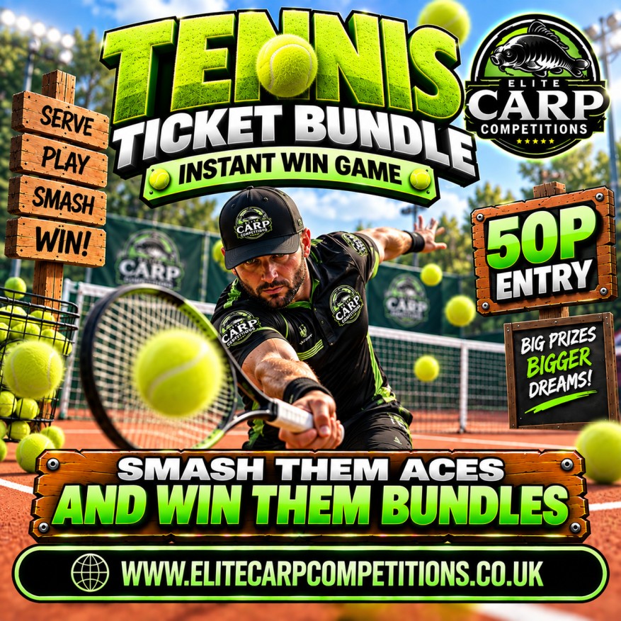 TENNIS SMASH THEM ACES TICKET BUNDLE INSTANT WIN GAME#1