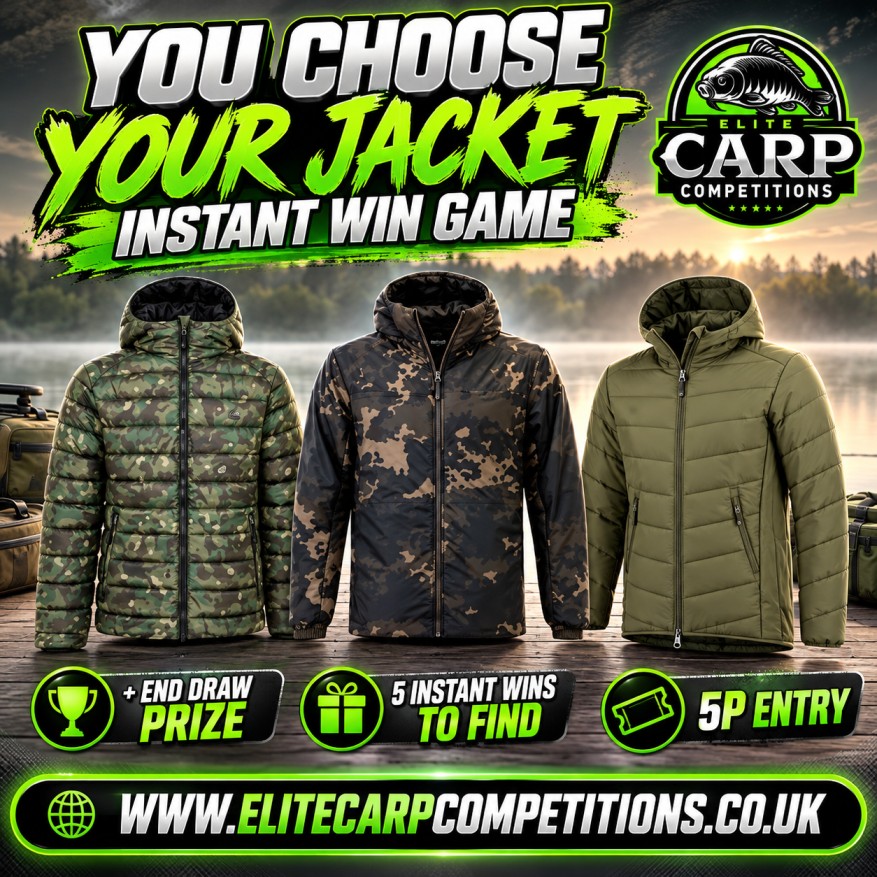 YOU CHOOSE YOUR JACKET INSTANT WIN GAME + END DRAW