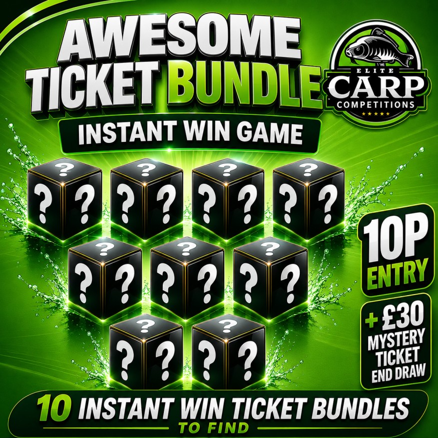AWESOME TICKET BUNDLE INSTANT WIN GAME + END DRAW#963
