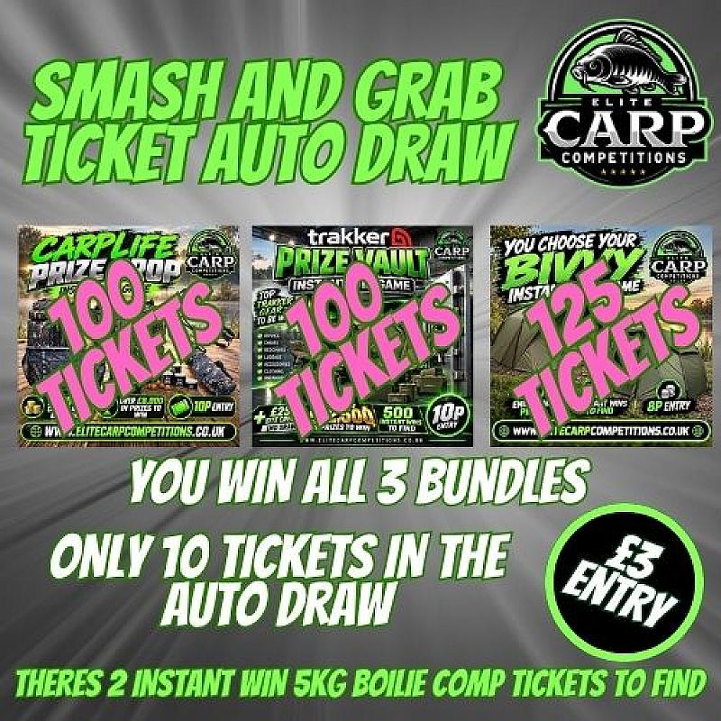 SMASH AND GRAB TICKET AUTO DRAW#M1