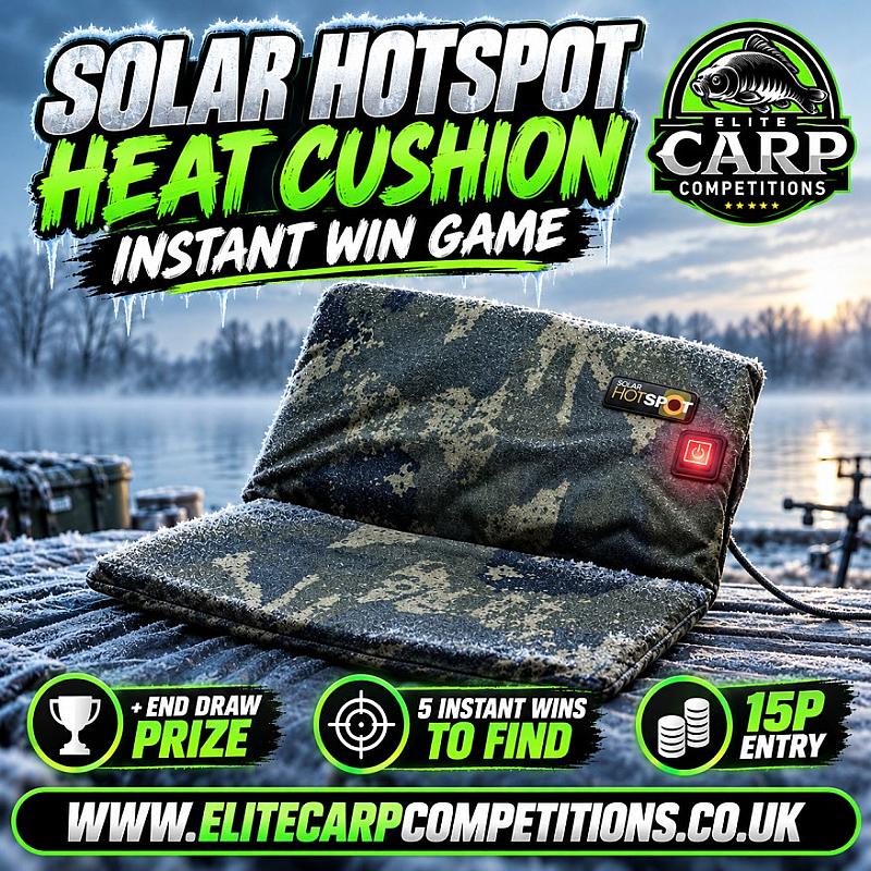 SOLAR HOTSPOT HEAT CUSHION INSTANT WIN GAME + END DRAW