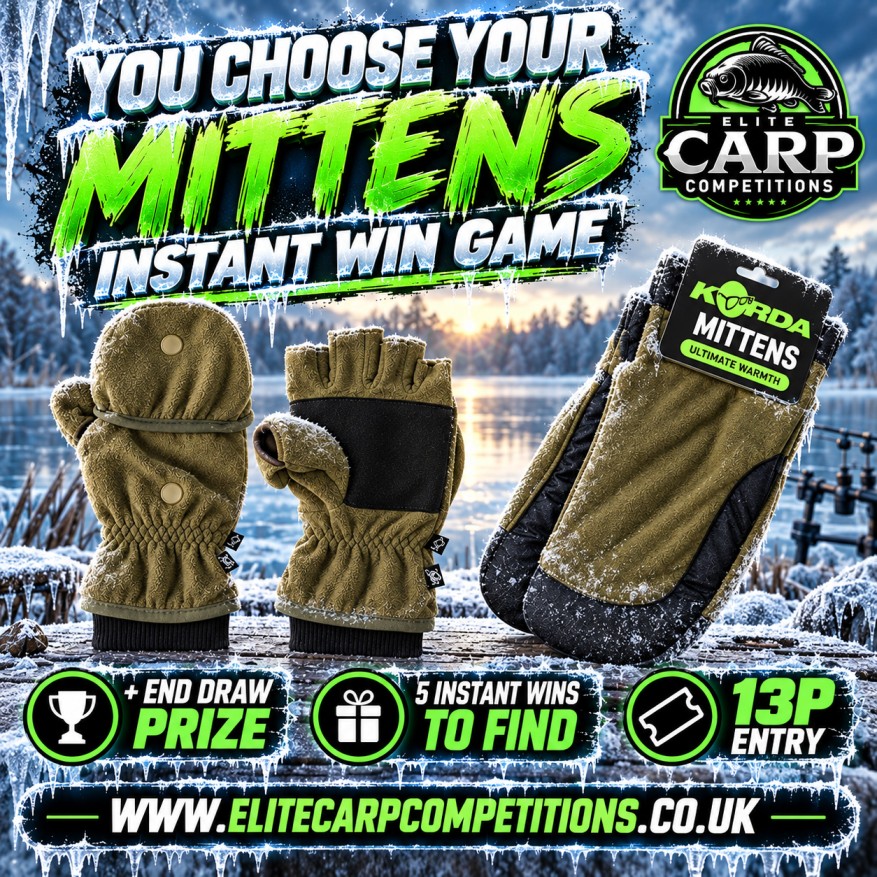 YOU CHOOSE YOUR MITTENS INSTANT WIN GAME + END DRAW