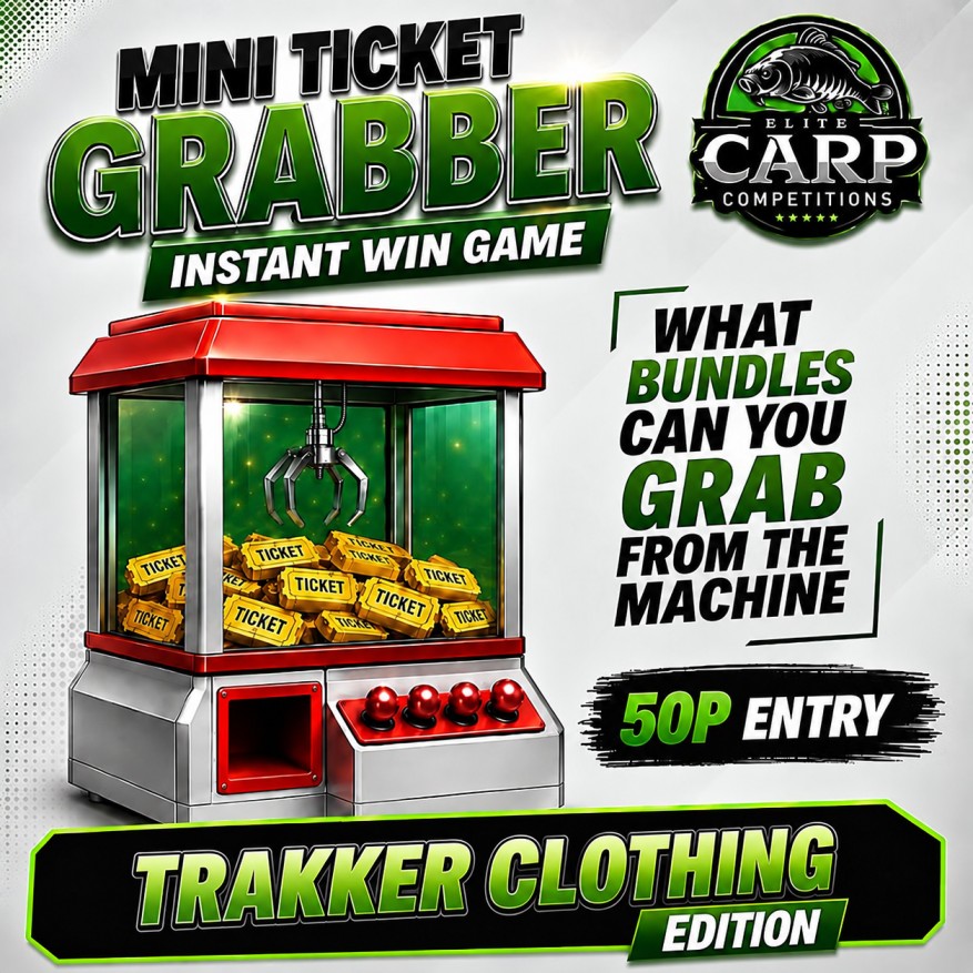 MINI TICKET GRABBER INSTANT WIN GAME TRAKKER CLOTHING EDITION JMN