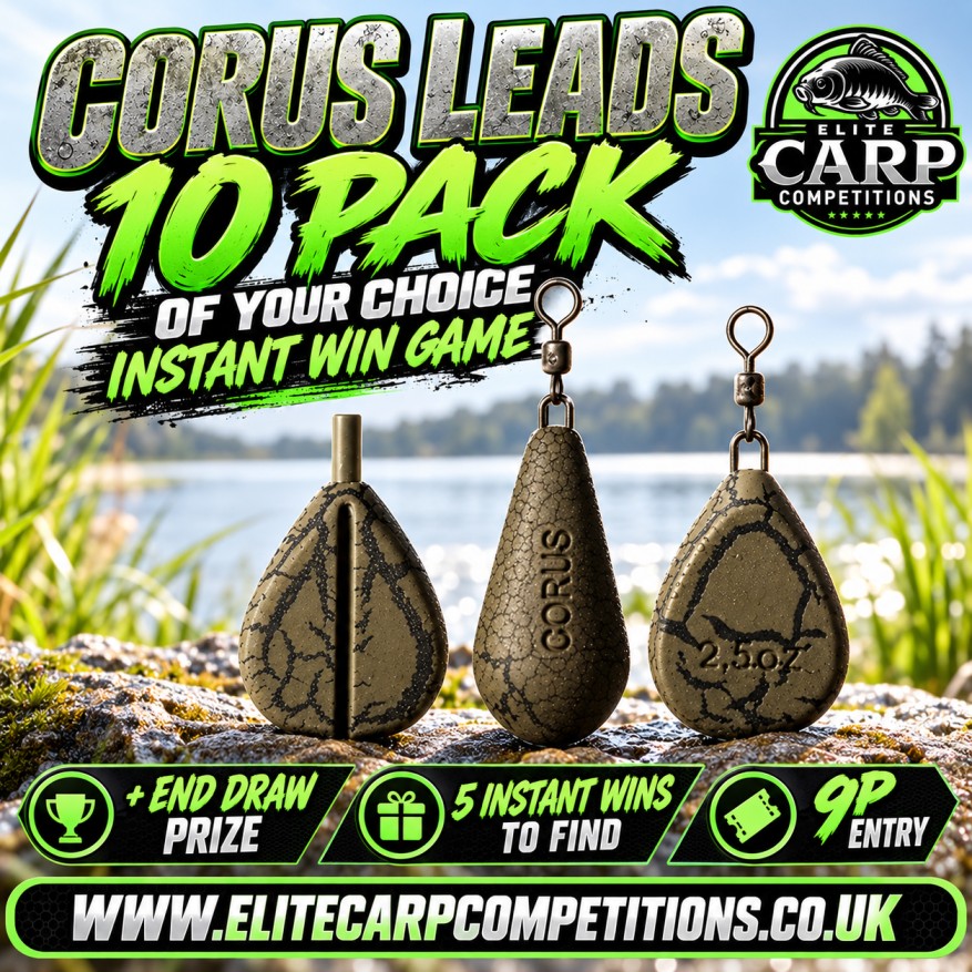 CORUS 10 PACK OF LEADS OF YOUR CHOICE INSTANT WIN GAME + END DRAW#4