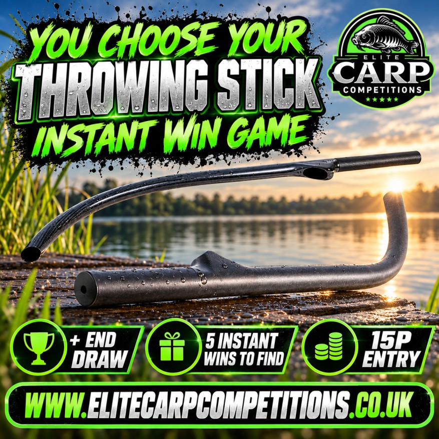 YOU CHOOSE YOUR THROWING STICK INSTANT WIN GAME + END DRAW