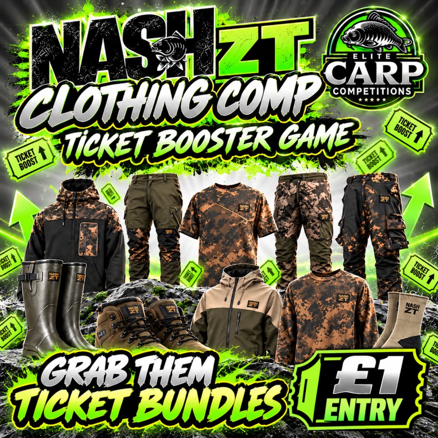 NASH ZT CLOTHING INSTANT WIN TICKET BOOSTER BUNDLE GAME