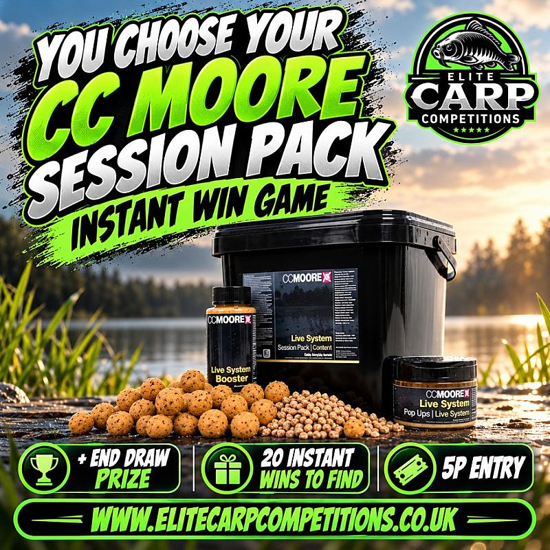 YOU CHOOSE YOUR CC MOORE SESSION PACK INSTANT WIN GAME + END DRAW#3