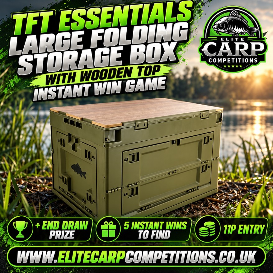 TFT ESSENTIALS LARGE FOLDING STORAGE BOX INSTANT WIN GAME + END DRAW