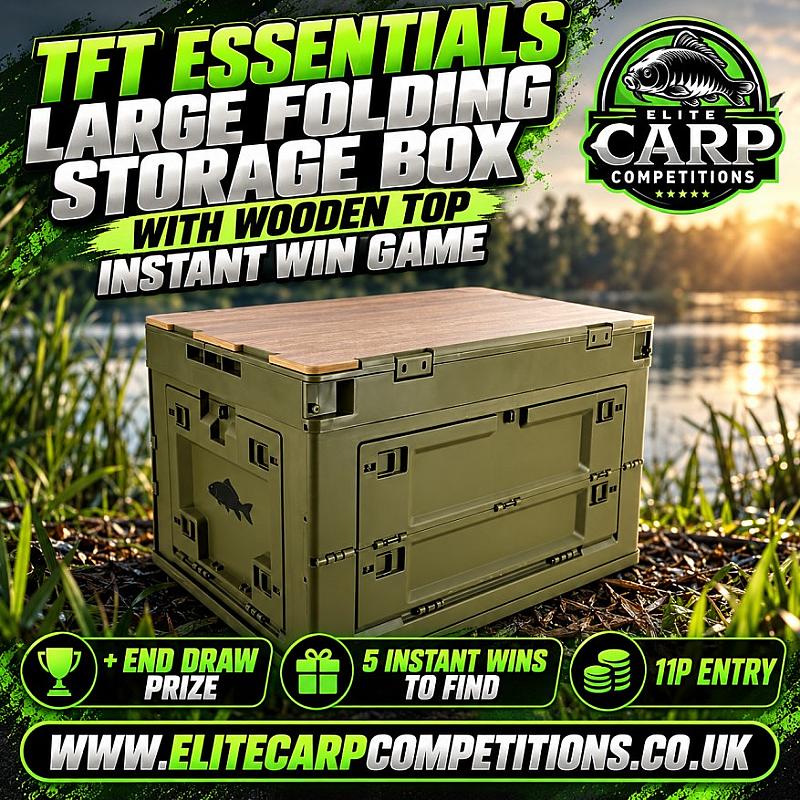 TFT ESSENTIALS LARGE FOLDING STORAGE BOX INSTANT WIN GAME + END DRAW