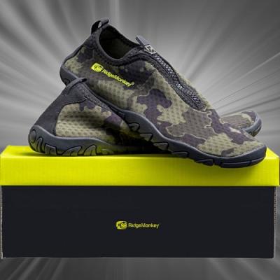 YOU WIN A RIDGEMONKEY - APEAREL DROPBACK AQUA SHOES CAMO OR £20 CASH