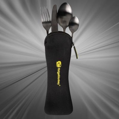 YOU WIN A RIDGEMONKEY - DLX CUTLERY SET OR £18 CASH