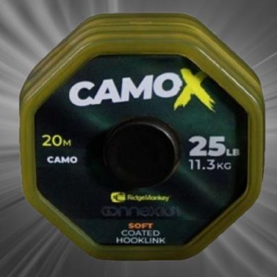 YOU WIN A RIDGEMONKEY - CONNEXION CAMOX SOFT COATED HOOKLINK OR £12 CASH