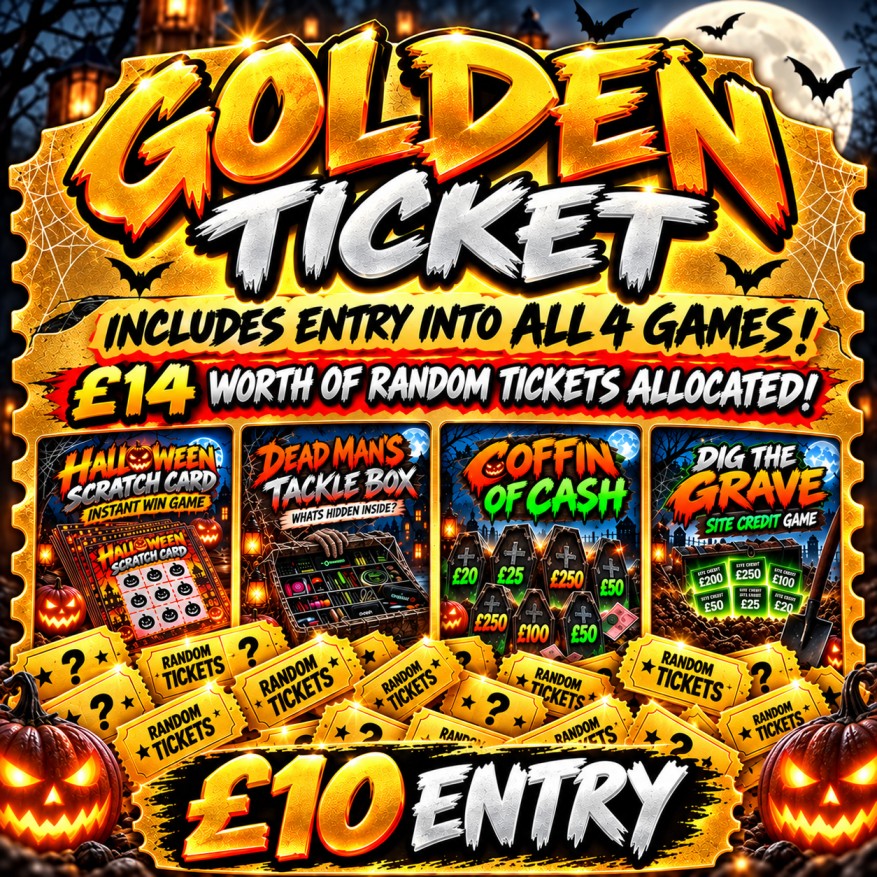 HALLOWEEN SPECIAL GOLDEN TICKET