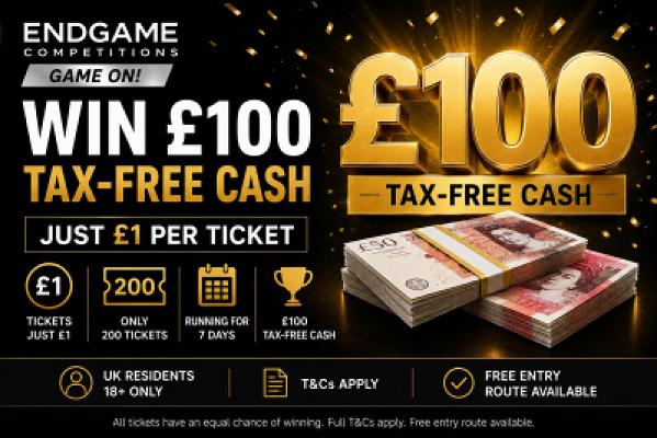 £100 Cash Giveaway