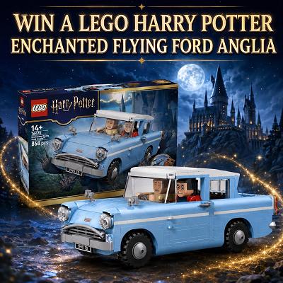 Win A Harry Potter Lego Flying Ford Anglia 