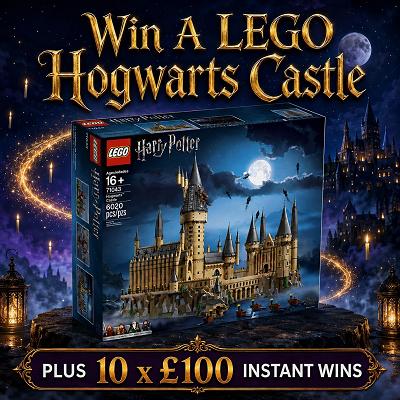 Win a Lego Hogwarts Castle Plus Instants